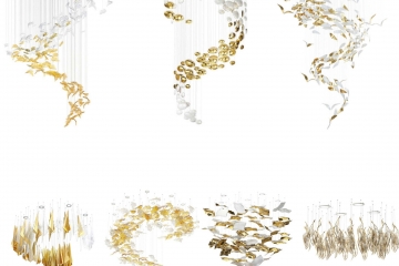 Đèn Thiết Kế Thả Thông Tầng - Xu Hướng Không Gian Mới | Luxurylighting.vn