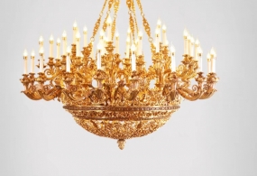  Đèn Chùm Đồng Phale