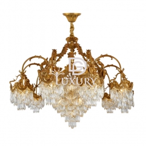 ĐÈN CHÙM ĐỒNG CỔ ĐIỂN CĐCĐ09