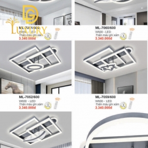 ĐÈN ỐP TRẦN THIẾT KẾ OTK12