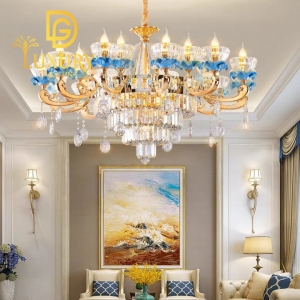 Đèn Chùm  Pha Lê  Gốm Sứ SG 06