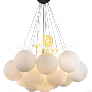 ĐÈN CHÙM QUẢ CẦU THUỶ TINH HĐ002-T