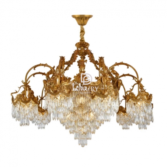 ĐÈN CHÙM ĐỒNG CỔ ĐIỂN CĐCĐ09