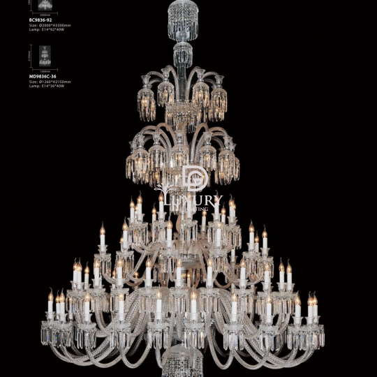 ĐÈN CHÙM THÔNG TẦNG PHALE TAY NẾN TTFL-001