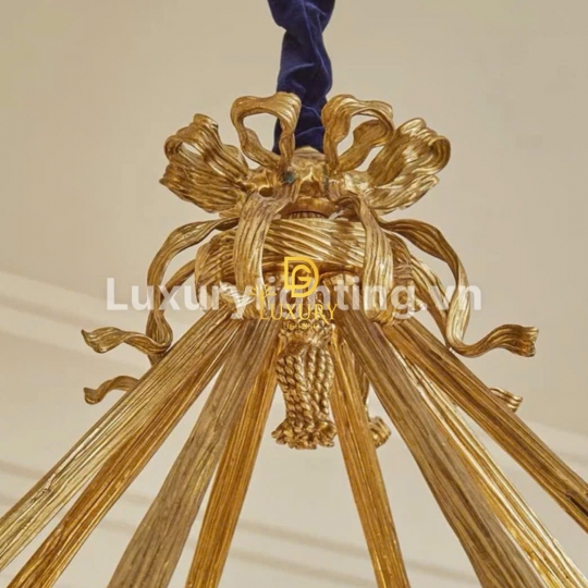 ĐÈN CHÙM ĐỒNG CỔ ĐIỂN CĐCĐ04