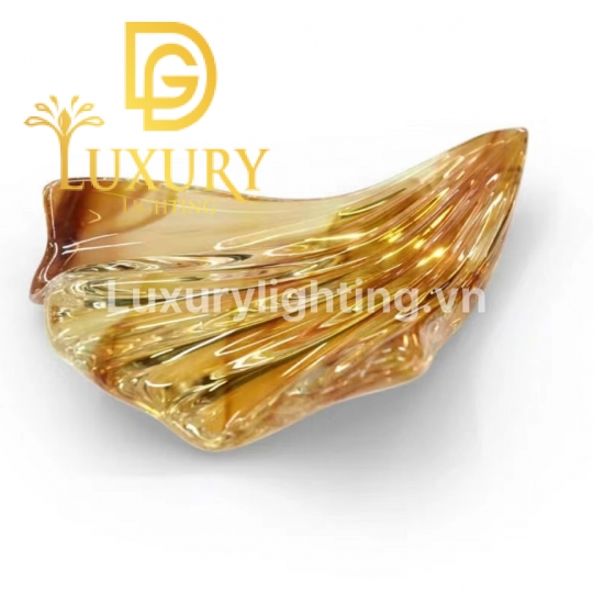 ĐÈN LÁ  THUỶ TINH THIẾT KẾ LTK-004