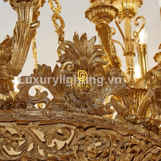 ĐÈN CHÙM ĐỒNG CỔ ĐIỂN CĐCĐ20