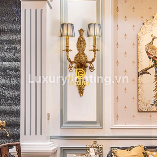 ĐÈN TƯỜNG ĐỒNG CỔ ĐIỂN TĐCĐ11