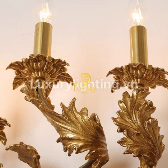 ĐÈN TƯỜNG ĐỒNG CỔ ĐIỂN TĐCĐ09