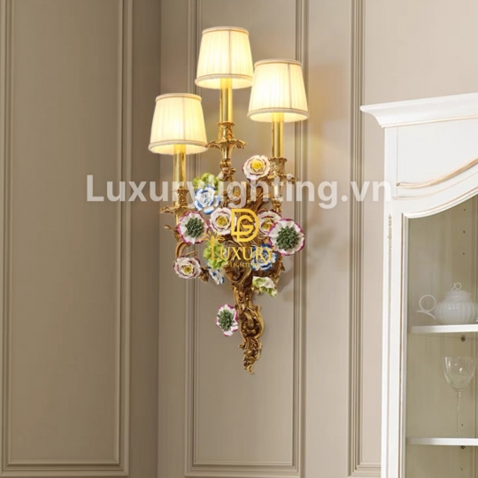 ĐÈN TƯỜNG ĐỒNG CỔ ĐIỂN TĐCĐ16