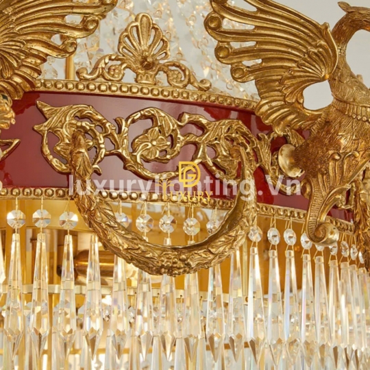 ĐÈN CHÙM ĐỒNG CỔ ĐIỂN CĐCĐ11