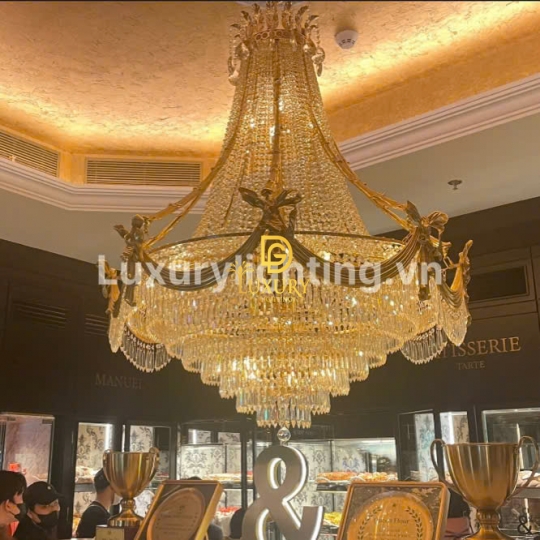ĐÈN CHÙM ĐỒNG CỔ ĐIỂN CĐCĐ04
